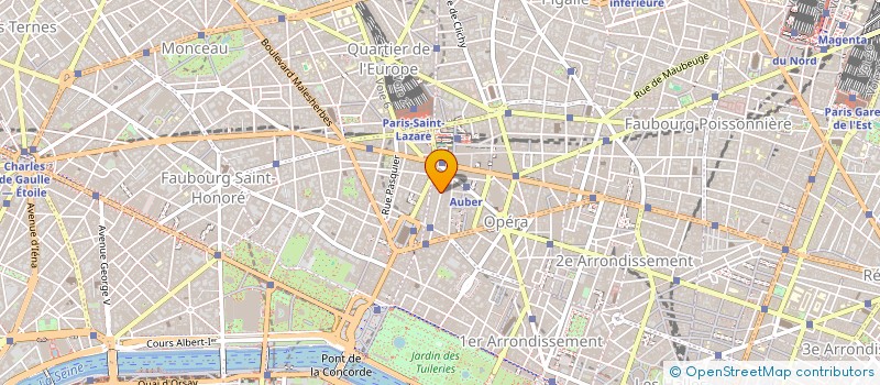 localisation de l'entreprise MB PRODUCTION à PARIS