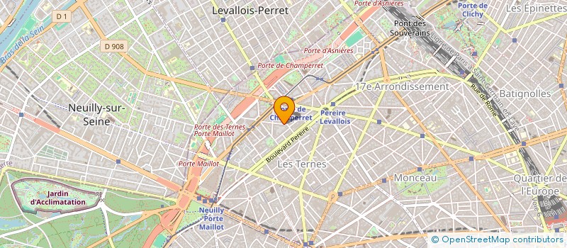 localisation de l'entreprise MB PRODUCTION  PARIS