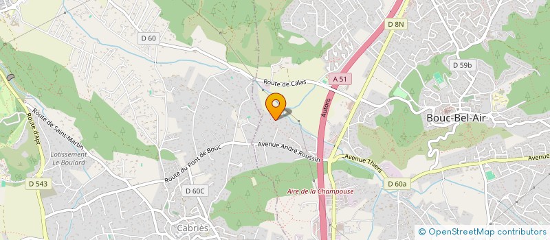 localisation de l'entreprise MB PROVENCE à BOUC-BEL-AIR