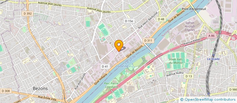 localisation de l'entreprise MB PROXY  ARGENTEUIL