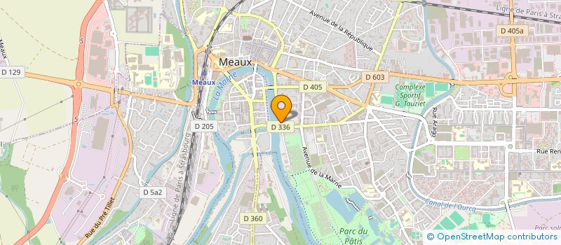 localisation de l'entreprise MB RECUP à MEAUX