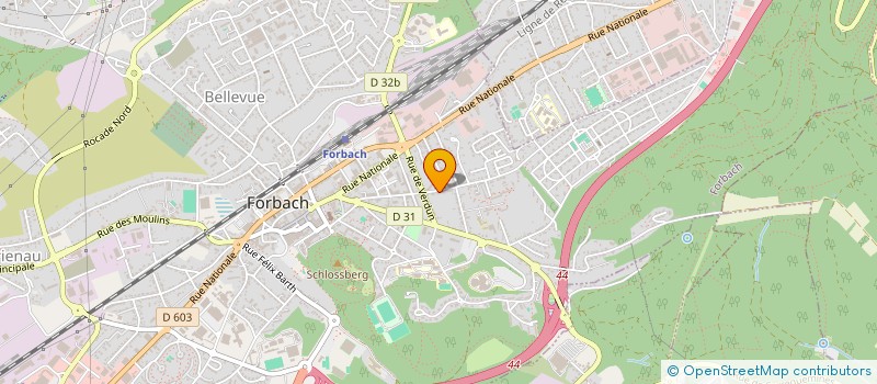 localisation de l'entreprise MB REM EXPERT à FORBACH