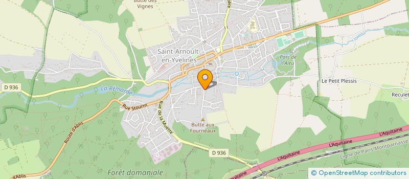 localisation de l'entreprise MB RENOV 78  SAINT-ARNOULT-EN-YVELINES