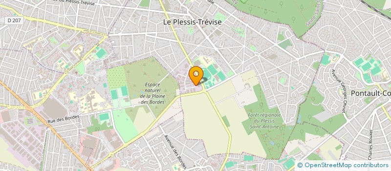 localisation de l'entreprise MB RENOV à LE PLESSIS-TREVISE