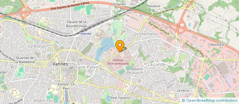 localisation de l'entreprise MB RENOV à VANNES