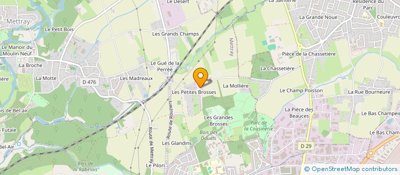 localisation de l'entreprise MB RENOV à METTRAY
