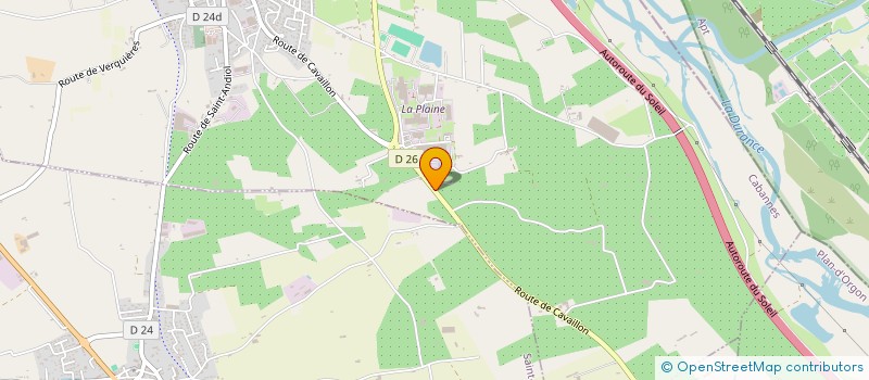 localisation de l'entreprise MB RENOV'  CHATEAURENARD