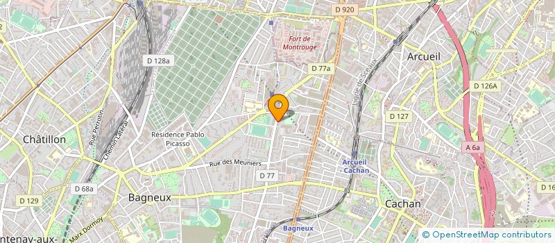 localisation de l'entreprise MB RENOV SERVICES  BAGNEUX