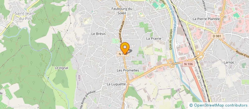 localisation de l'entreprise MB RENOVATION  ALES