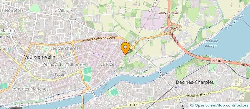 localisation de l'entreprise MB RESEAUX  MERIGNAC