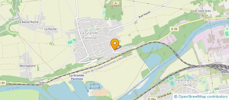 localisation de l'entreprise MB RESIDENCES  LA GRANDE-PAROISSE