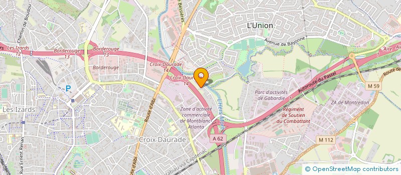 localisation de l'entreprise MB RESTAURATION à TOULOUSE