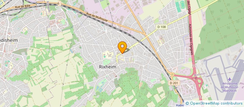 localisation de l'entreprise MB RICLIN RIXHEIM  RIXHEIM