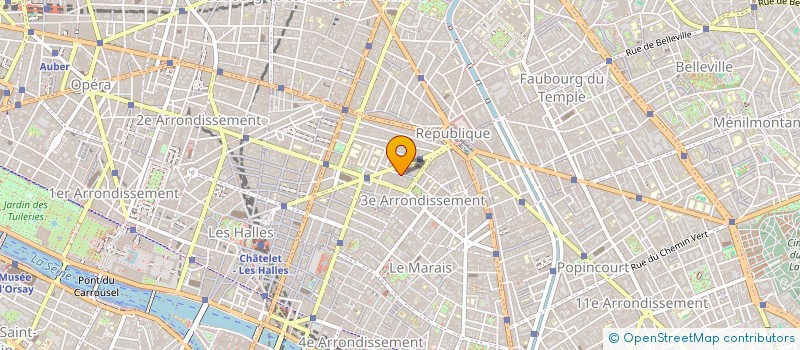 localisation de l'entreprise MB SA PRODUTIONS à PARIS