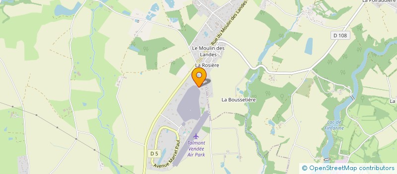 localisation de l'entreprise MB SERRA  TALMONT-SAINT-HILAIRE