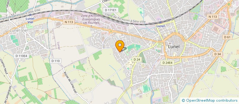 localisation de l'entreprise MB SERRURERIE à LUNEL