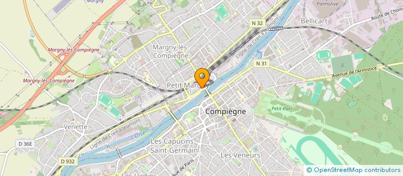 localisation de l'entreprise MB SERRURERIE  COMPIEGNE