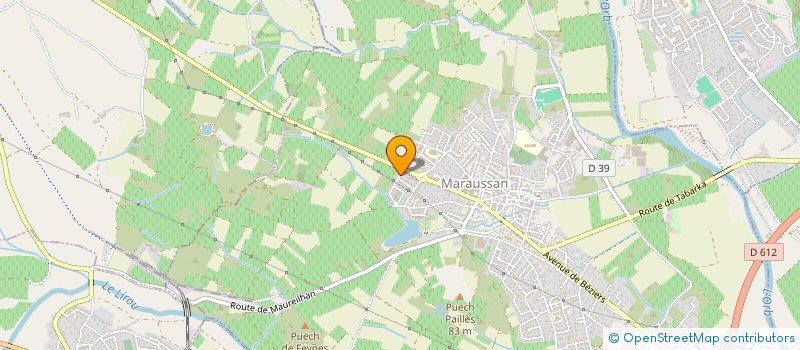 localisation de l'entreprise MB SERVICES  MARAUSSAN