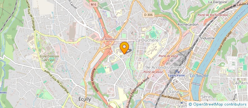 localisation de l'entreprise MB SERVICES NETTOYAGE  ECULLY