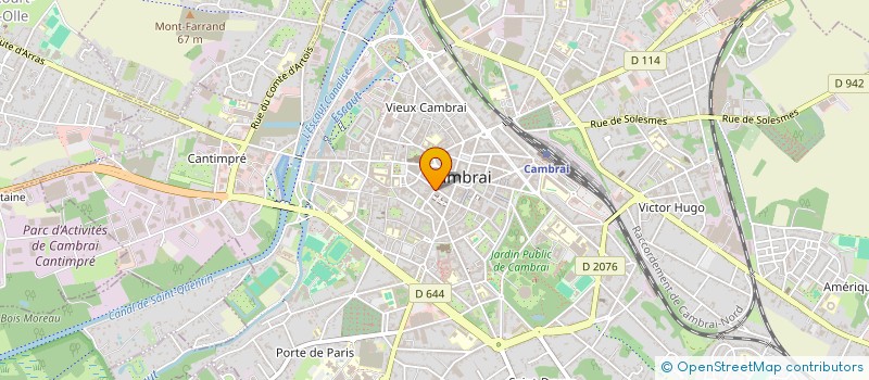 localisation de l'entreprise MB SHOPPING  CAMBRAI