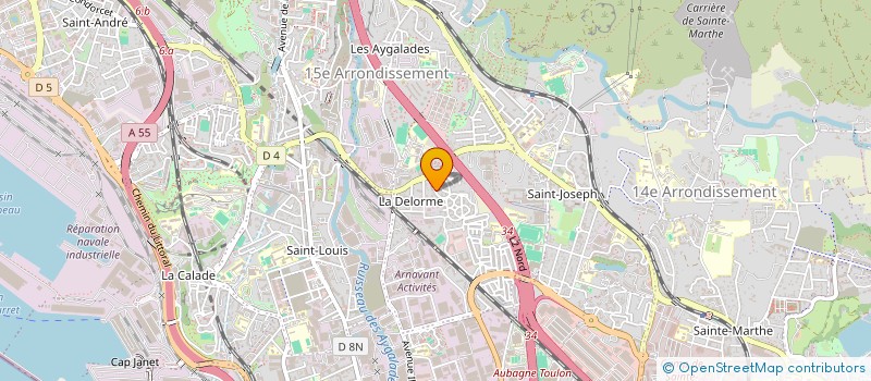 localisation de l'entreprise MB SOLIDARITE SERVICES à MARSEILLE