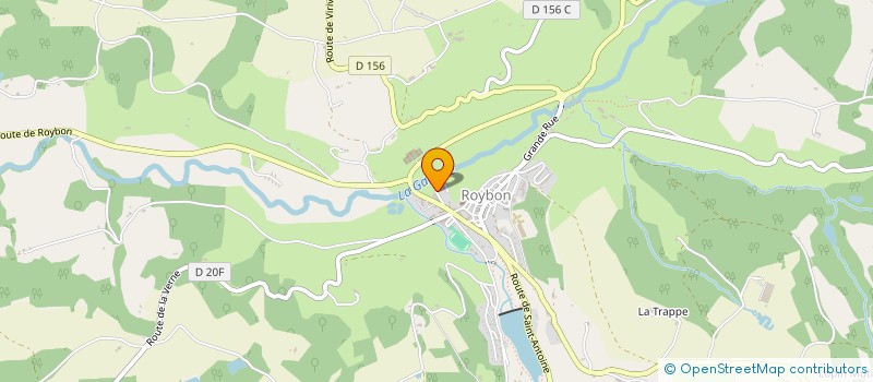 localisation de l'entreprise MB STONE  ROYBON