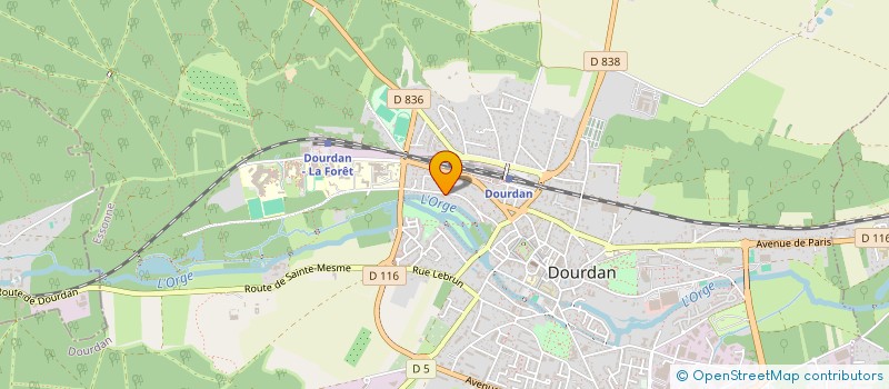 localisation de l'entreprise MB STORE à DOURDAN