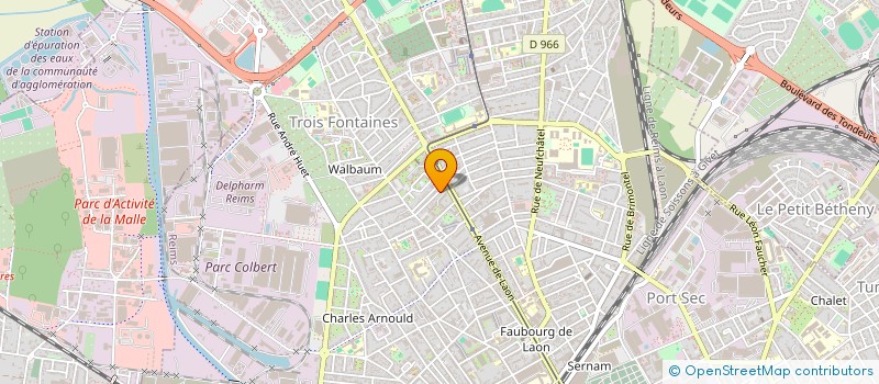 localisation de l'entreprise MB STRATEGIC INVESTMENTS  REIMS