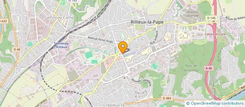 localisation de l'entreprise MB TAXI à RILLIEUX LA PAPE