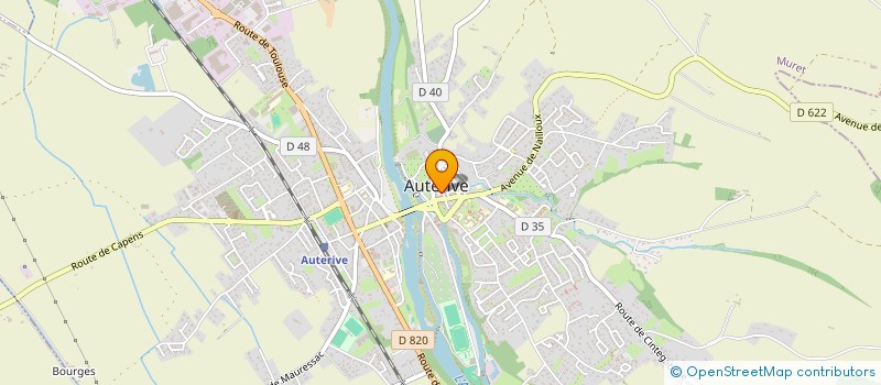 localisation de l'entreprise MB TELECOM  AUTERIVE