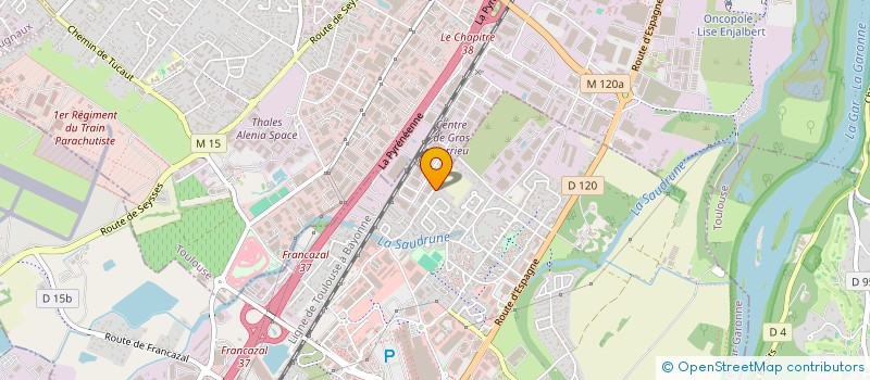 localisation de l'entreprise MB TRANSPORT à PORTET-SUR-GARONNE