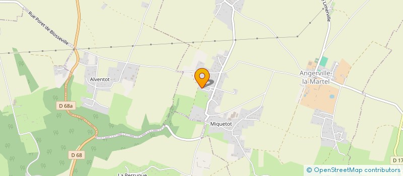 localisation de l'entreprise MB TRANSPORT  ANGERVILLE-LA-MARTEL