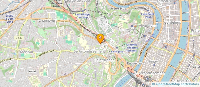 localisation de l'entreprise MB TRANSPORT à LYON
