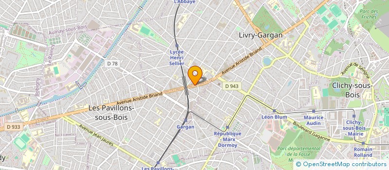 localisation de l'entreprise MB TRANSPORTS à LIVRY-GARGAN