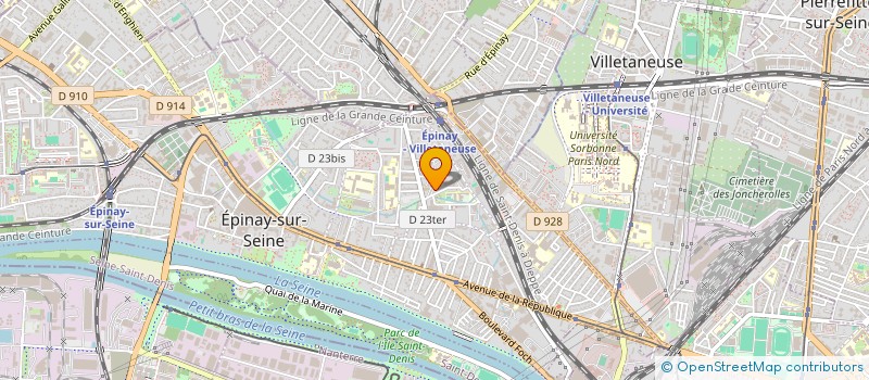 localisation de l'entreprise MB TRANSPORTS à EPINAY-SUR-SEINE
