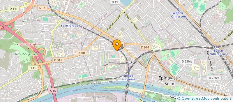 localisation de l'entreprise MB TRANSPORTS à EPINAY-SUR-SEINE