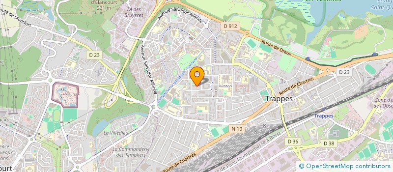 localisation de l'entreprise MB TRAVAUX SPECIAUX à TRAPPES