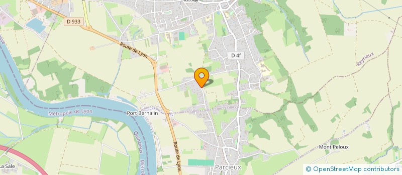 localisation de l'entreprise MB UTILITAIRES  PARCIEUX