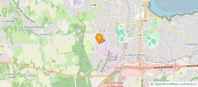 localisation de l'entreprise MB VICTORIA  DINARD