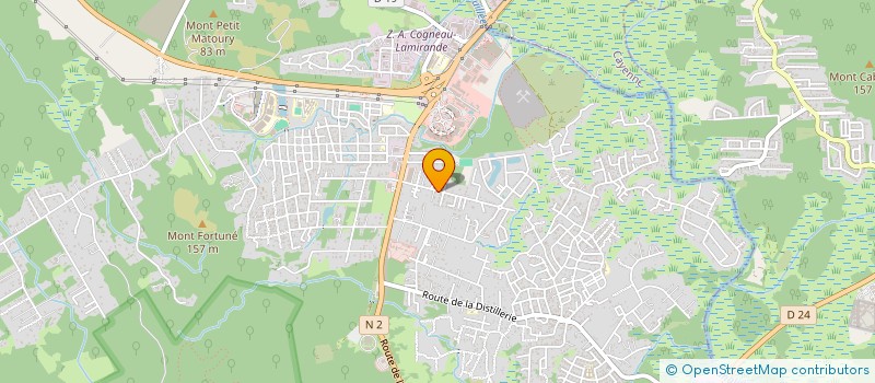 localisation de l'entreprise MB VRD  MATOURY