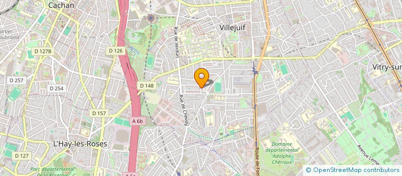 localisation de l'entreprise MB VTC à ALFORTVILLE