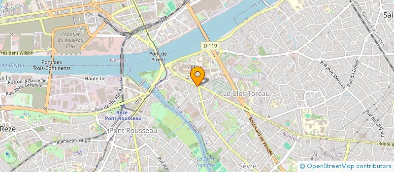 localisation de l'entreprise MB VTC à NANTES