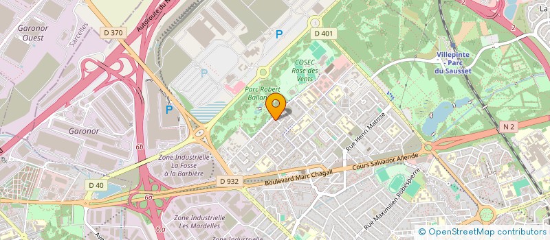 localisation de l'entreprise MB VTC  AULNAY-SOUS-BOIS