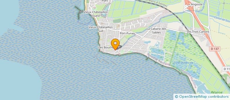 localisation de l'entreprise MB111  ROCHEFORT