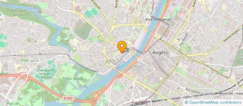 localisation de l'entreprise MB2 à ANGERS