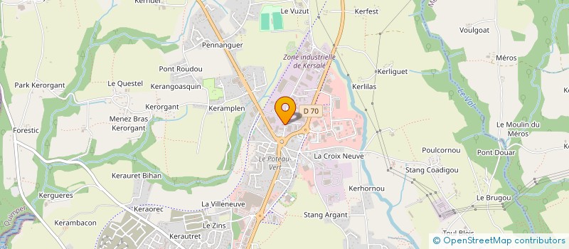 localisation de l'entreprise MB2  CONCARNEAU