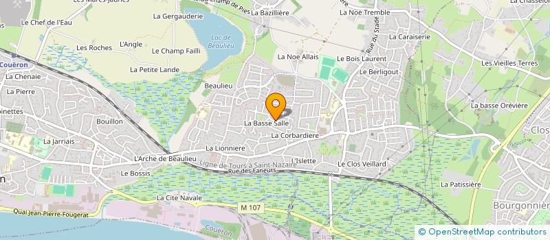 localisation de l'entreprise MB2 ENGINEERING à COUERON