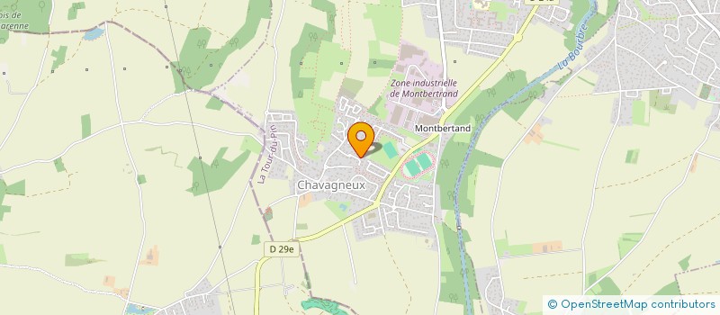 localisation de l'entreprise MB20MH  CHARVIEU-CHAVAGNEUX