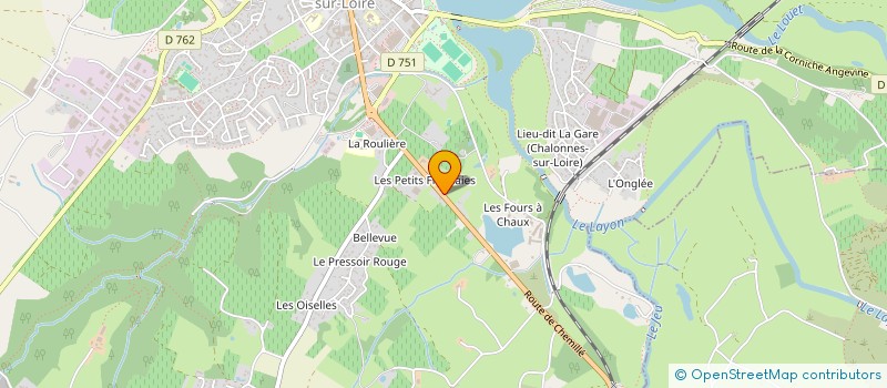 localisation de l'entreprise MB2C à CHALONNES-SUR-LOIRE