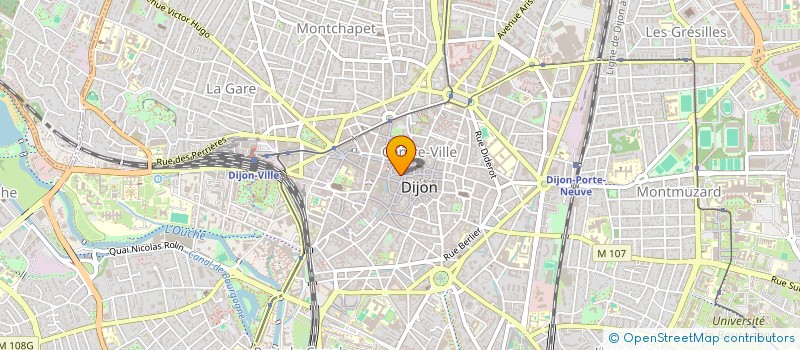 localisation de l'entreprise MB2C à DIJON
